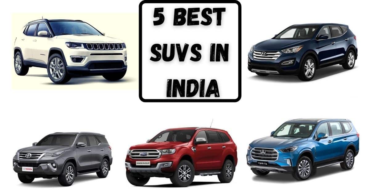 5 Best SUVs in India