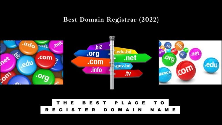 Name of the Best Domain Registrar (2022)