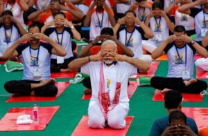 PM Modi Inagurates 8th Yoga Event at Mysuru(Karnataka).